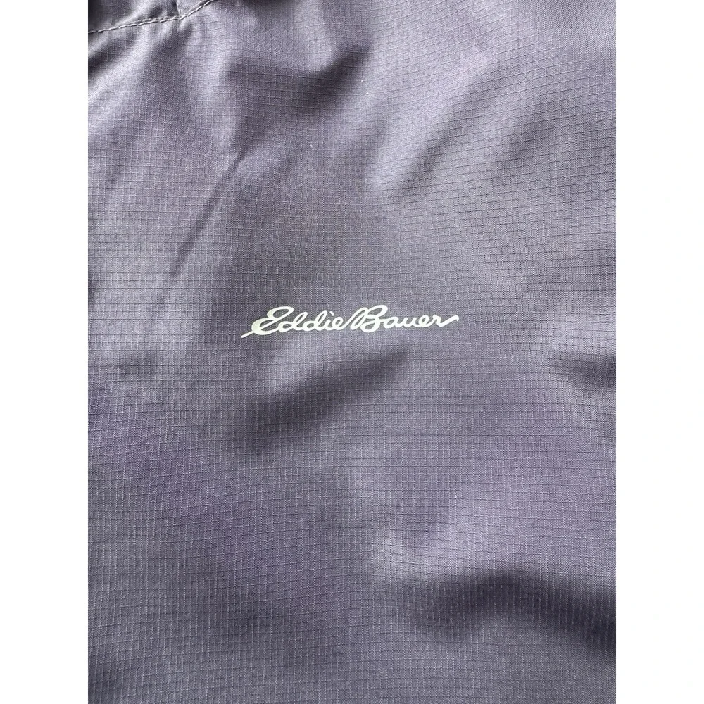Eddie Bauer Girls Hooded Jacket Kids M‎ 10/12 Polyester Colorblock Lightweight